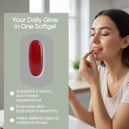 Astaxanthin — Natural Tan & Skin Glow Softgels