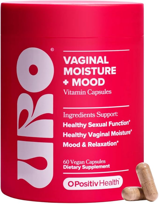 URO Vaginal Moisture & Mood – Formulated to Support Vaginal Moisture, Mood & Relaxation