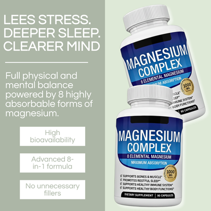 Magnesium 8-in-1 – Achieve Physical and Mental Balance