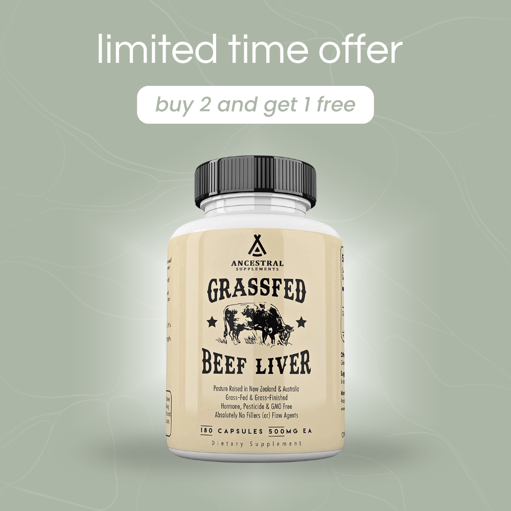 Grass Fed Beef Liver Capsules