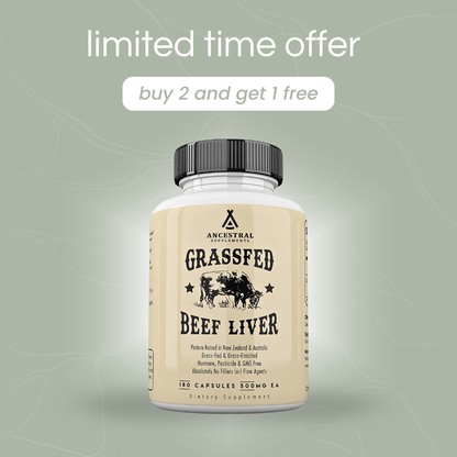Grass Fed Beef Liver Capsules