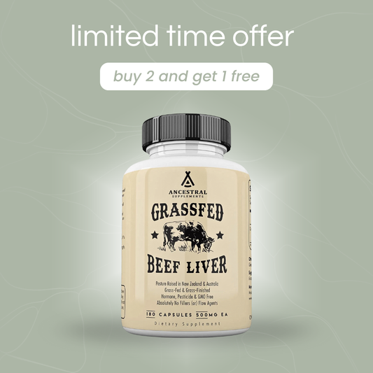 Grass Fed Beef Liver Capsules