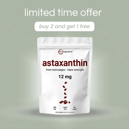 Astaxanthin — Natural Tan & Skin Glow Softgels