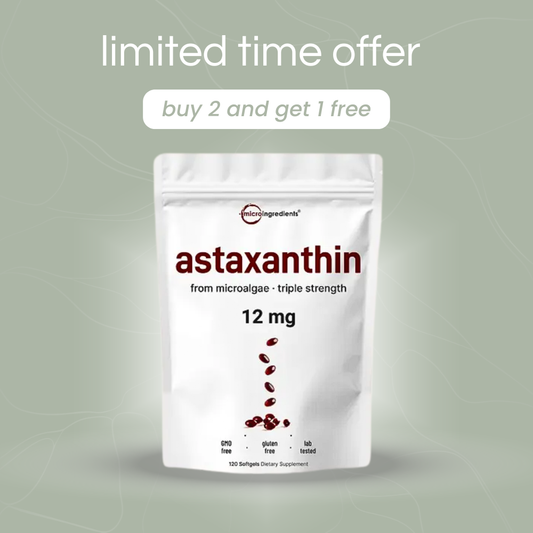 Astaxanthin — Natural Tan & Skin Glow Softgels