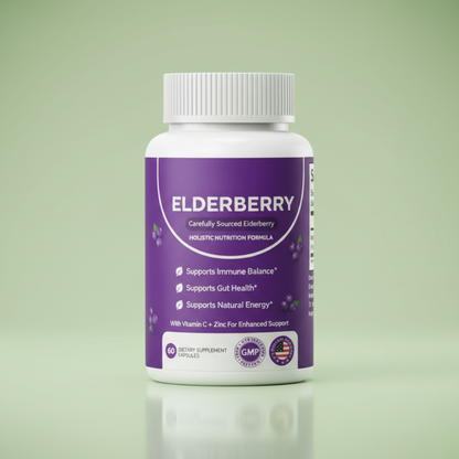 Gut Support Complex - Elderberry, Zinc & Vitamin C